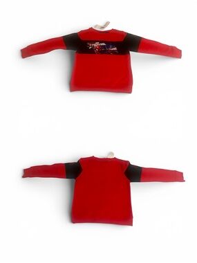 Marvel Red & Black Spiderman Crewneck Sweatshirt